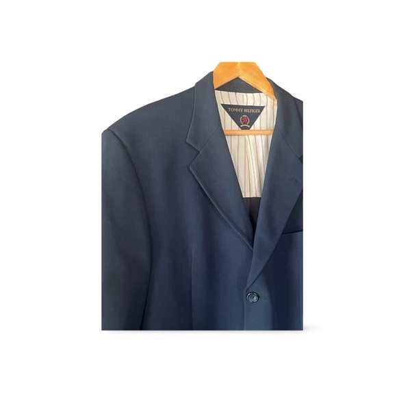 Tommy Hilfiger vintage Dark Blue Men's Blazer - Picture 2 of 6